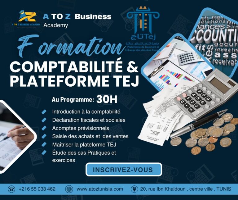 Comptabilité et Plateforme TEJ